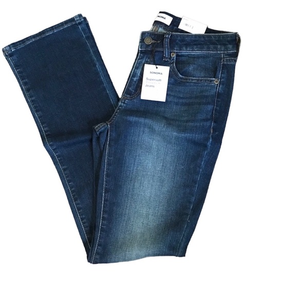 Sonoma Bootcut Jeans Size 6 - NEW - Picture 3 of 9